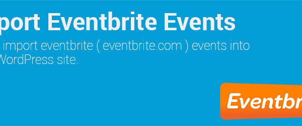 Eventbrite events into WordPress