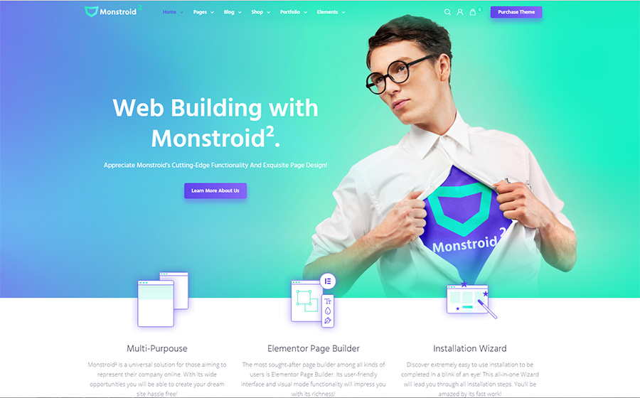 Monstroid2 - Multipurpose Modular Elementor WordPress Theme