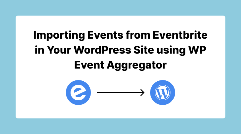 Eventbrite events into WordPress