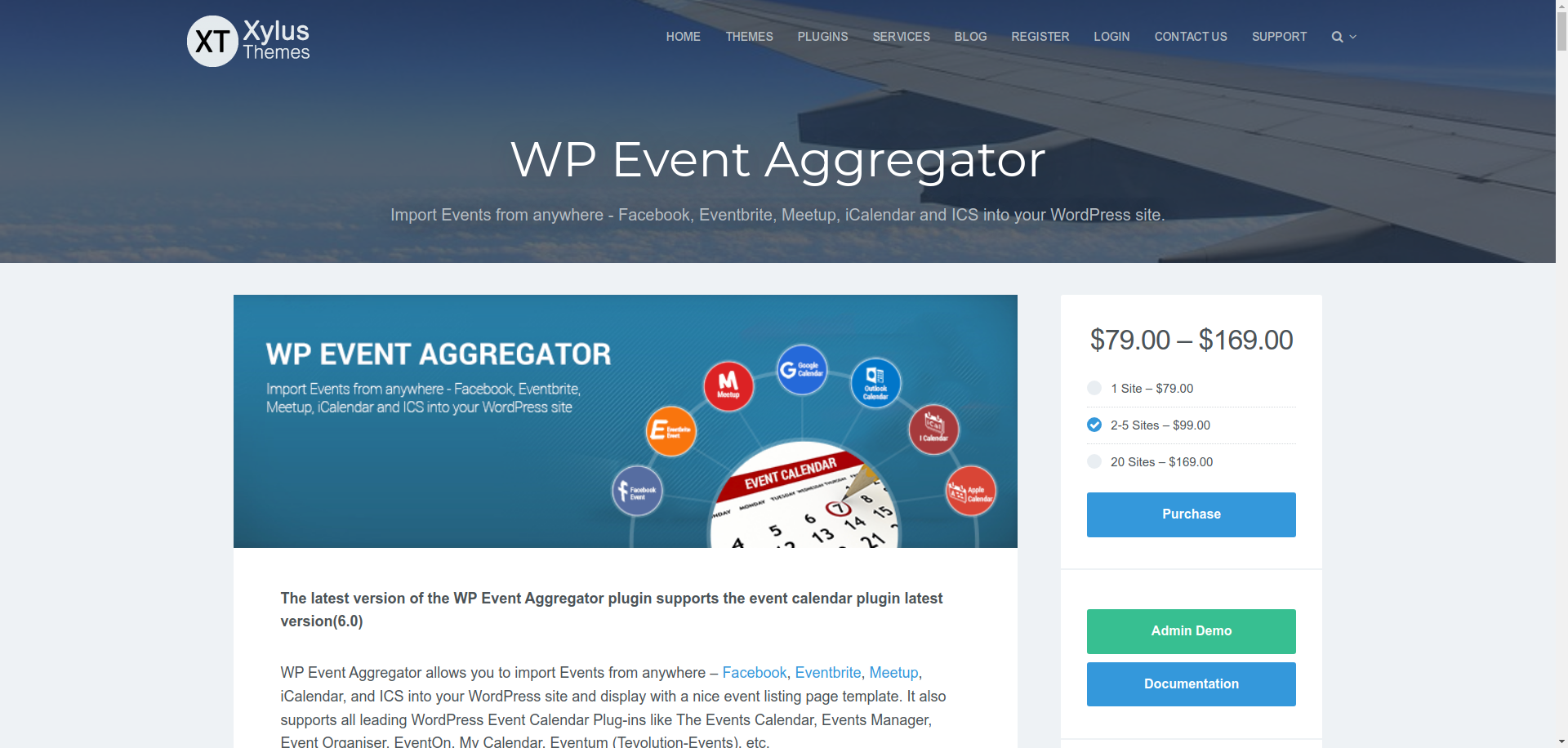 WP Event Aggregator