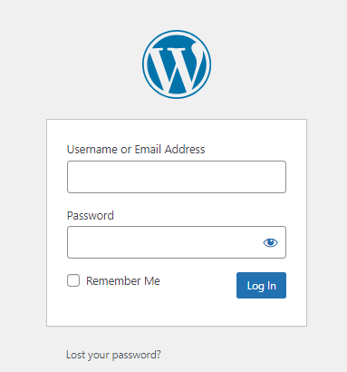 WordPress Login