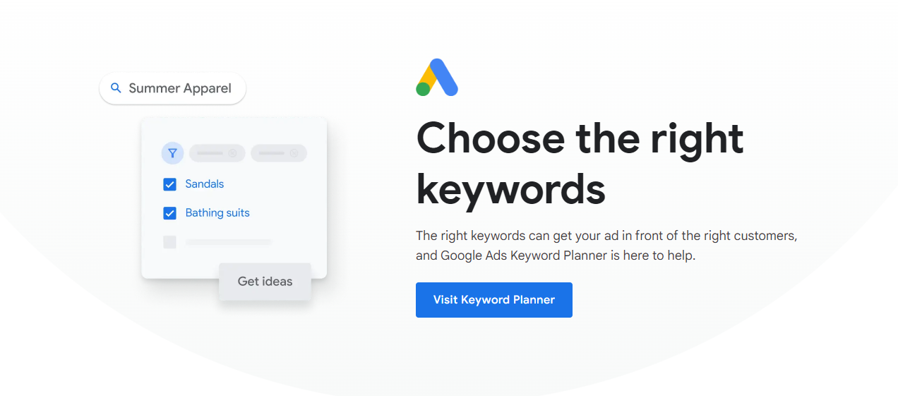 google keyword planner